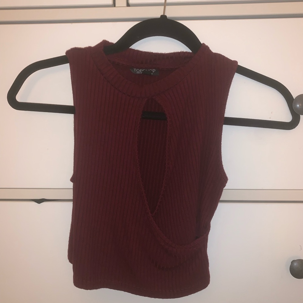 Topshop crop top
